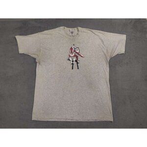 VINTAGE Medieval Times Shirt Adult Mens 2XL Gray Gateway Men 1996 Short Sleeve